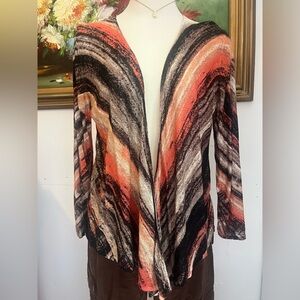 ZOZO lightweight Lenin Blend Open Cardigan size Medium 🍂🍁